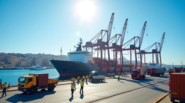 Services de manutention portuaire performants dans le port de Marseille