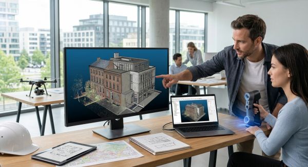 Top conseils pour réussir votre modélisation de scan 3D bâtiment